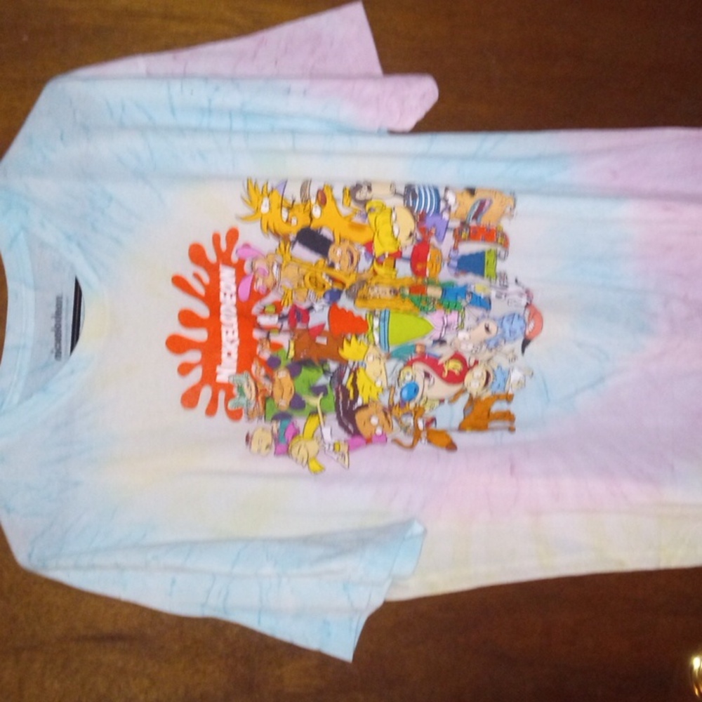 Nickelodeon Adults Colorful Character T-Shirt